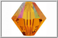 Swarovski� Bicone 5328, 4mm, 259AB - tangerine, AB, 25 Stk.